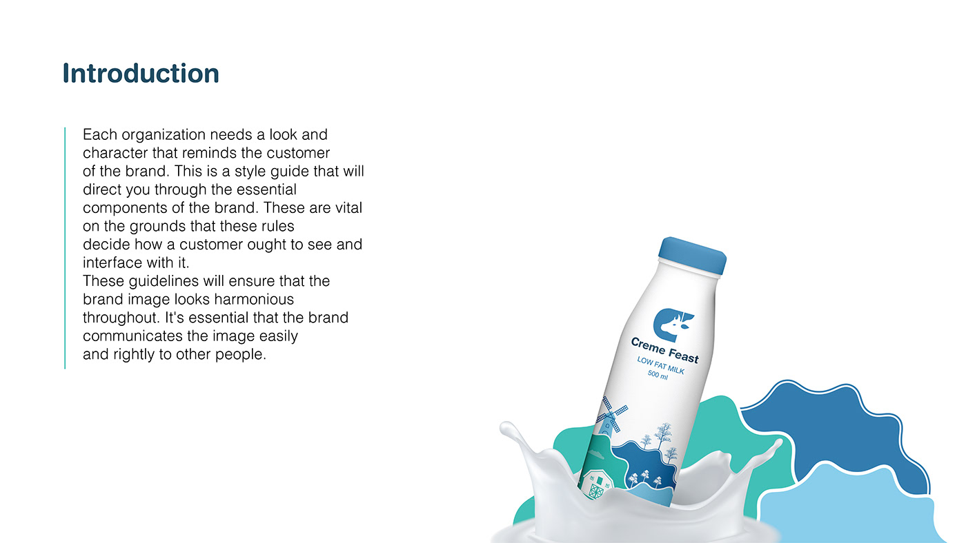 Advertising  brand identity brand manual branding  design Interface Logo Design milk ui design visual identity