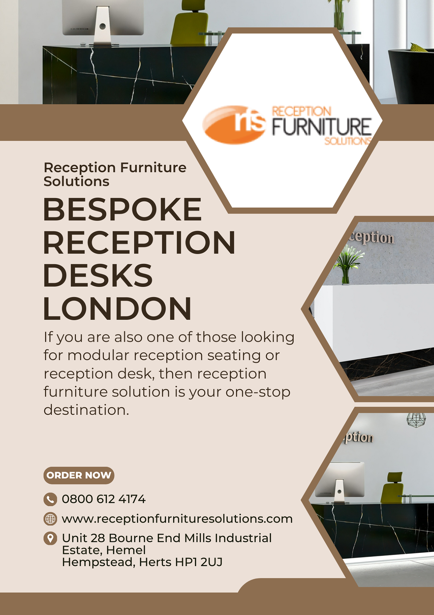 London Reception desk furniture architecture Reception Furniture