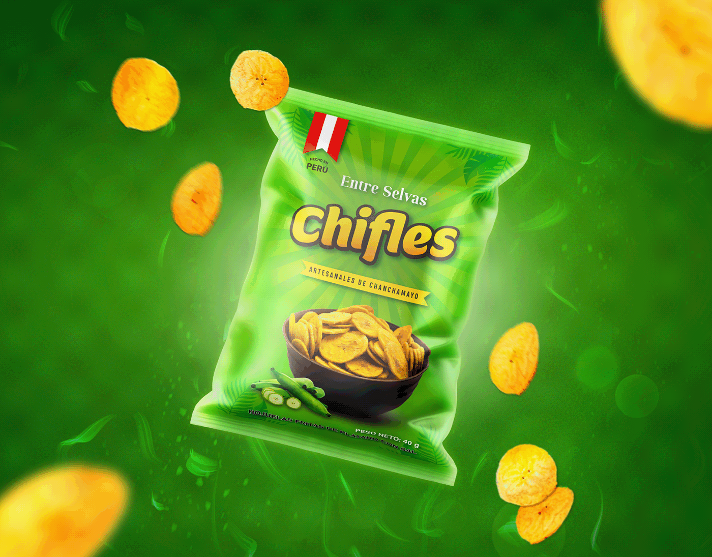 brand identity chifles CHIPS PACKAGING  design empaque Packaging peruvian product design  tostones chips