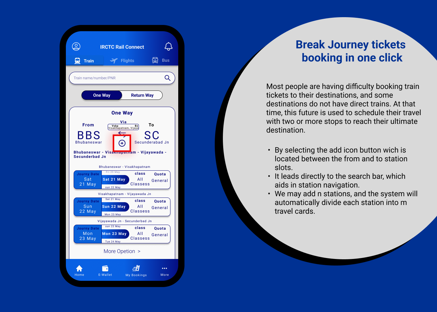 Figma irctc IRCTC Redesign Mobile app New Features  redesign screen ticket booking  Travel ux/ui