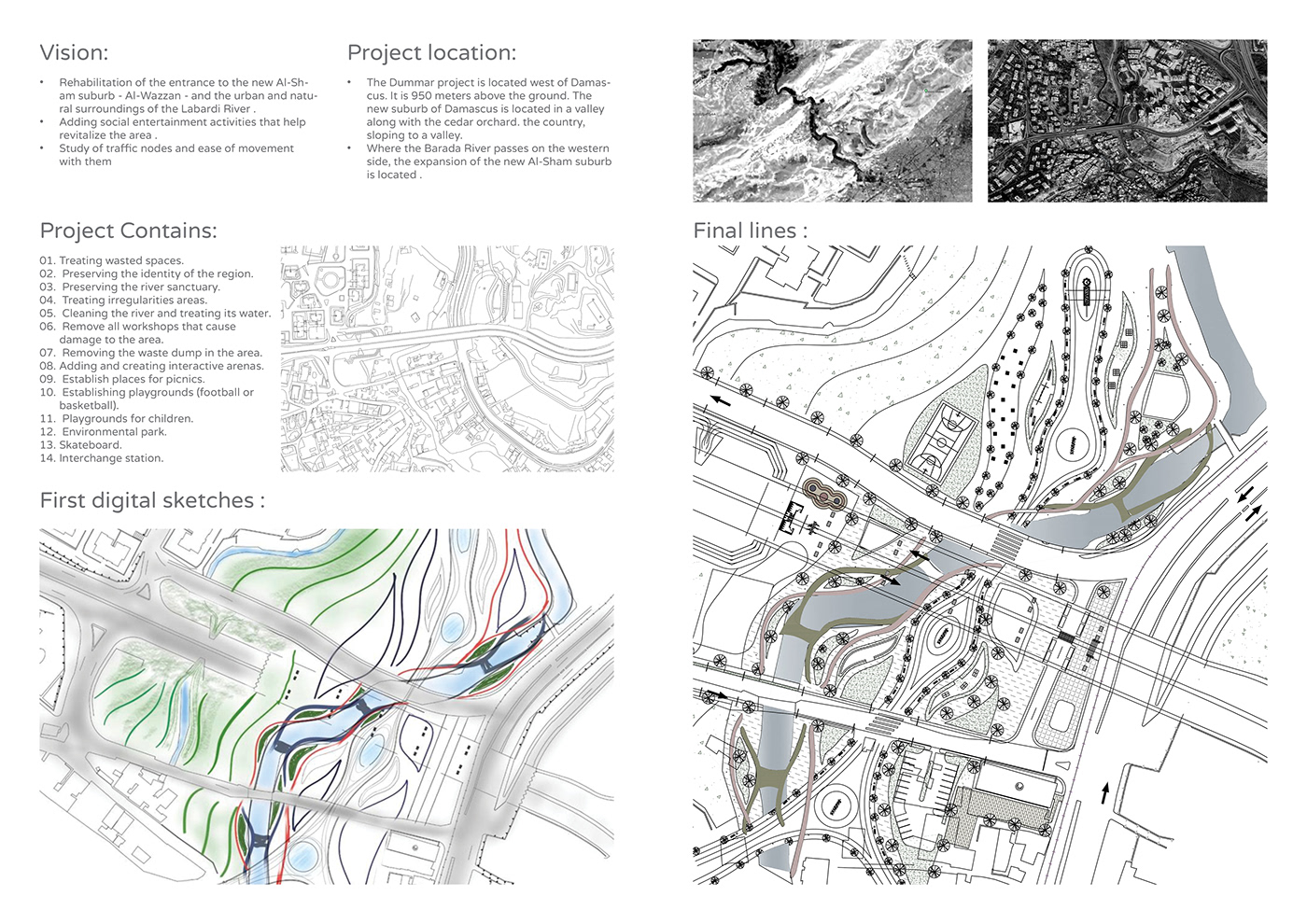 3D architecture enscape Render SketchUP Urban Design visualization vray Landscape Nature