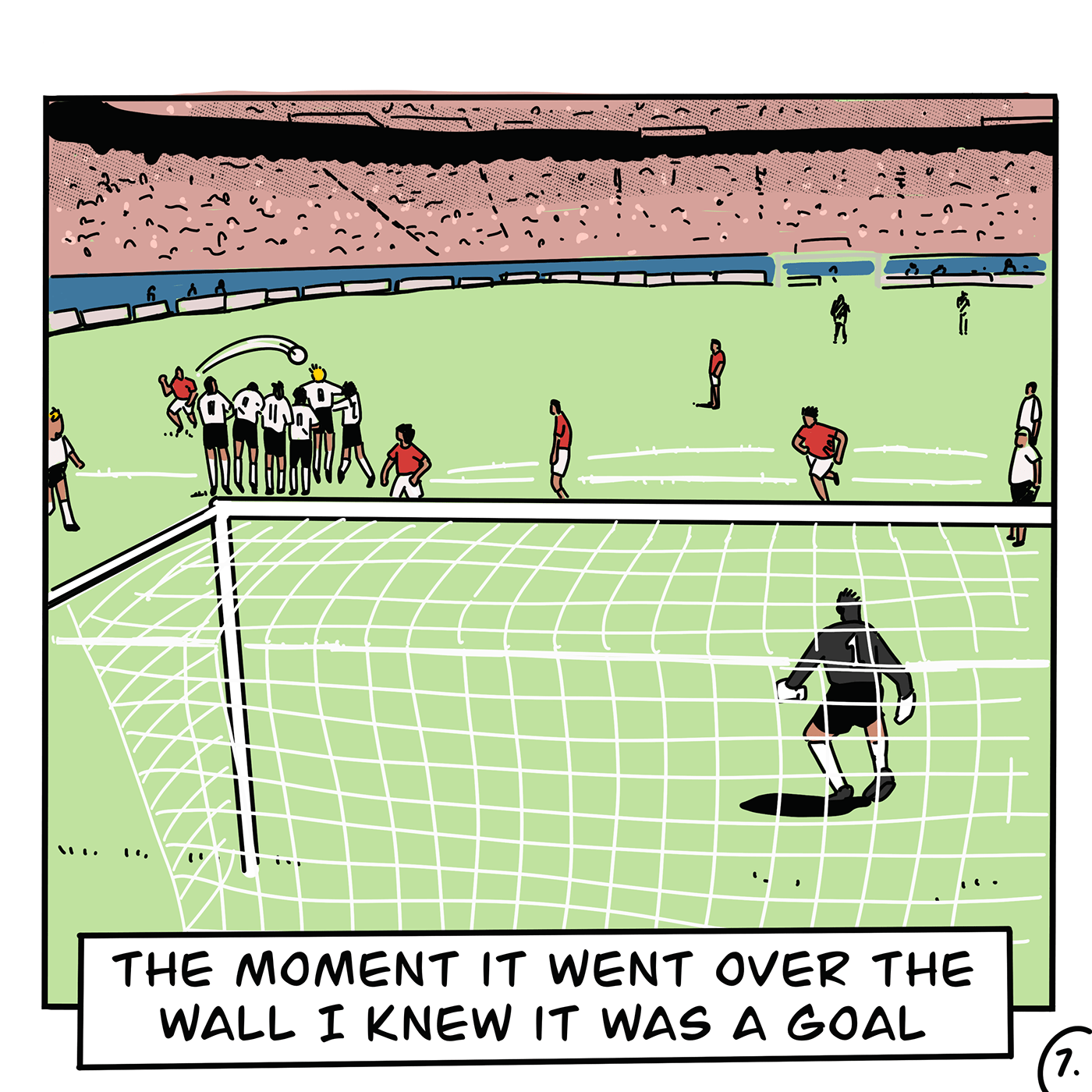 comic editorial football world cup
