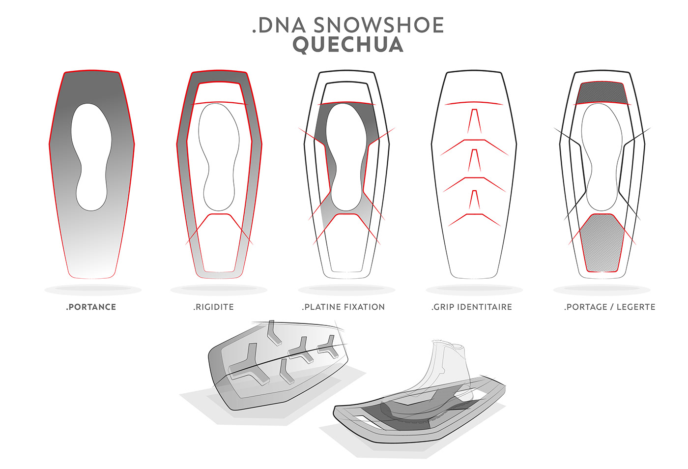decathlon hiking Outdoor Snowshoes winter