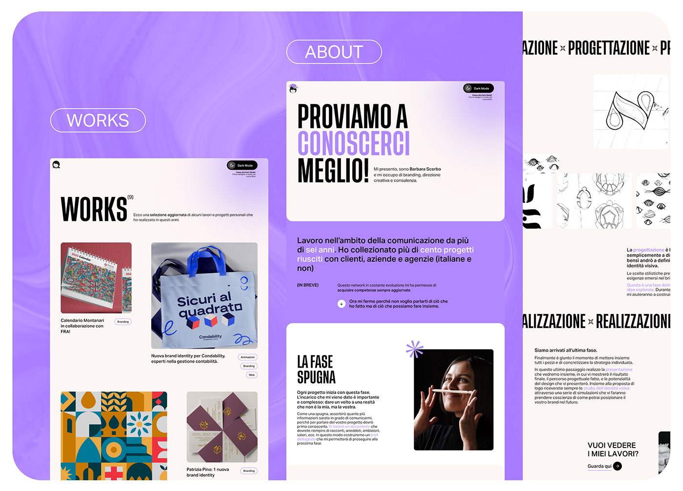 portfolio minimal Website Web design Progetto web portfolio website Portfolio Design