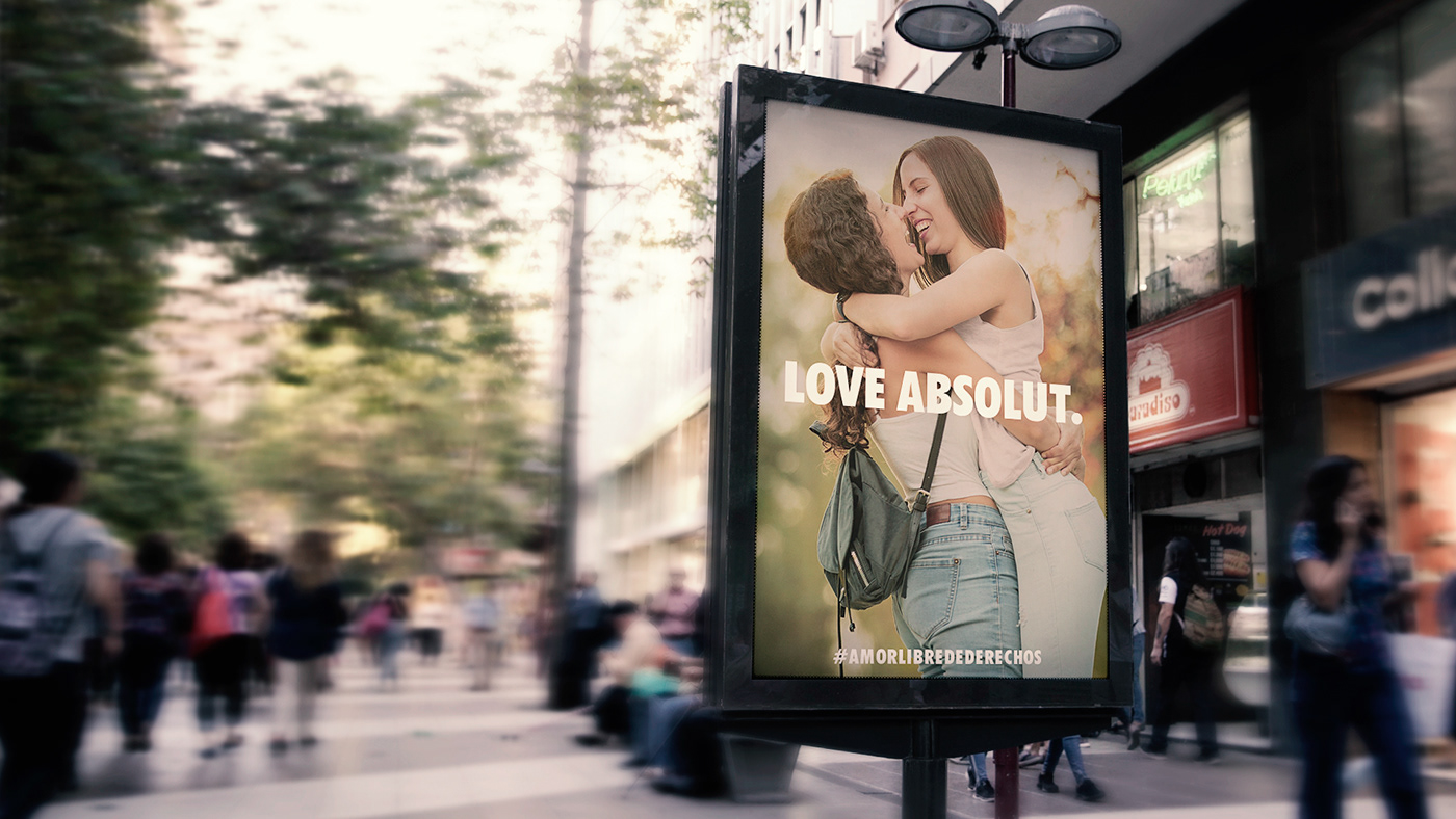 LGTB media Cannes lions creative hack Outdoor ad gay