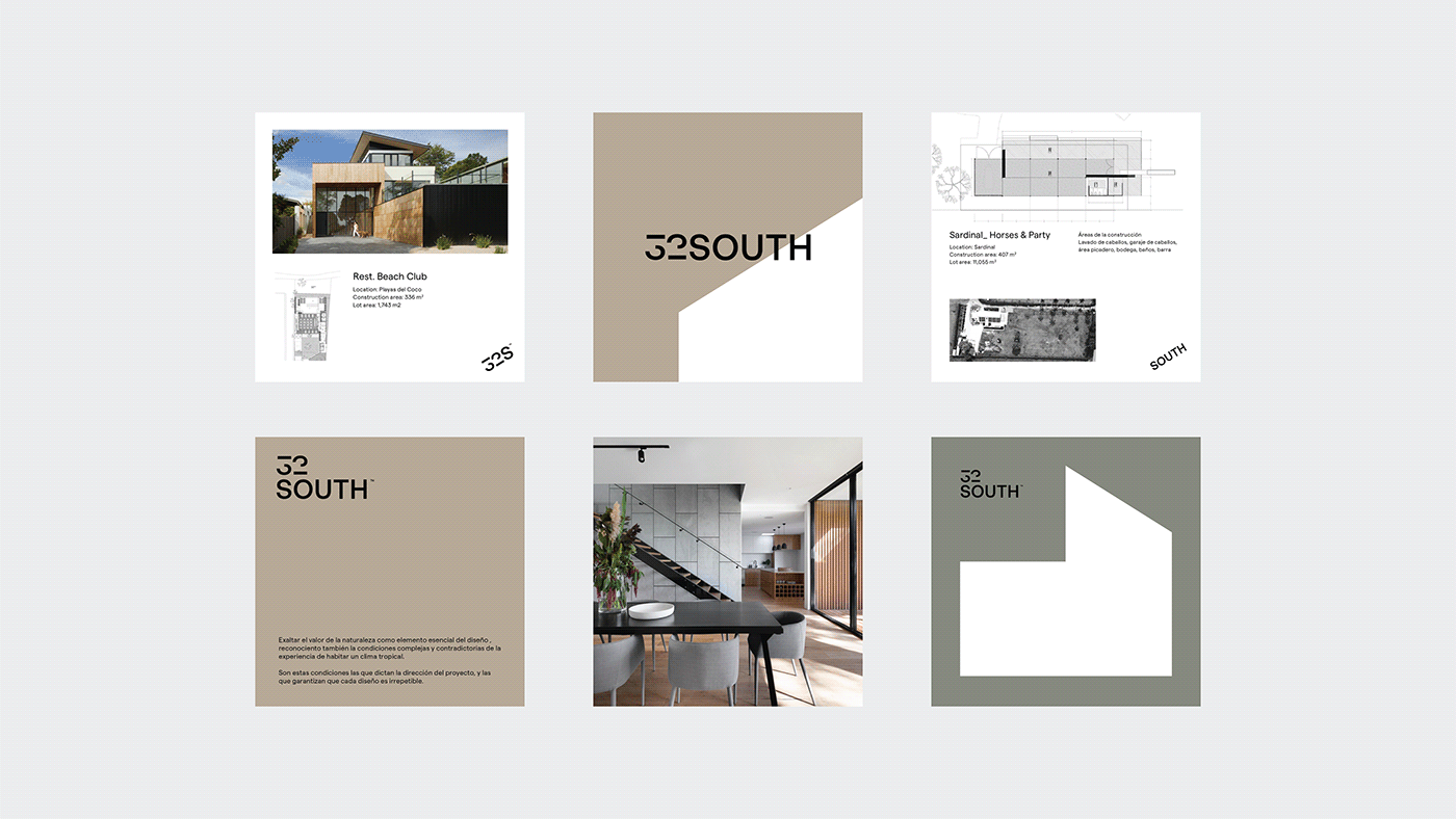 architecture branding  debut house Icon Jorge Espinoza logo Nature south