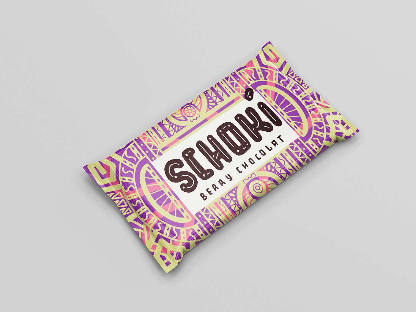 Packaging pattern African Art african pattern chocolate Schokolade packaging design Handlettering lettering font fonts