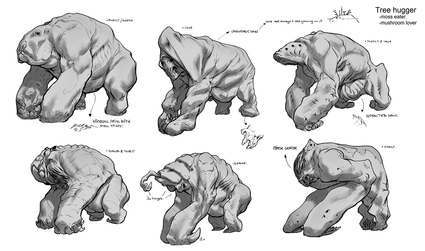 Dailydrawings conceptart creatures