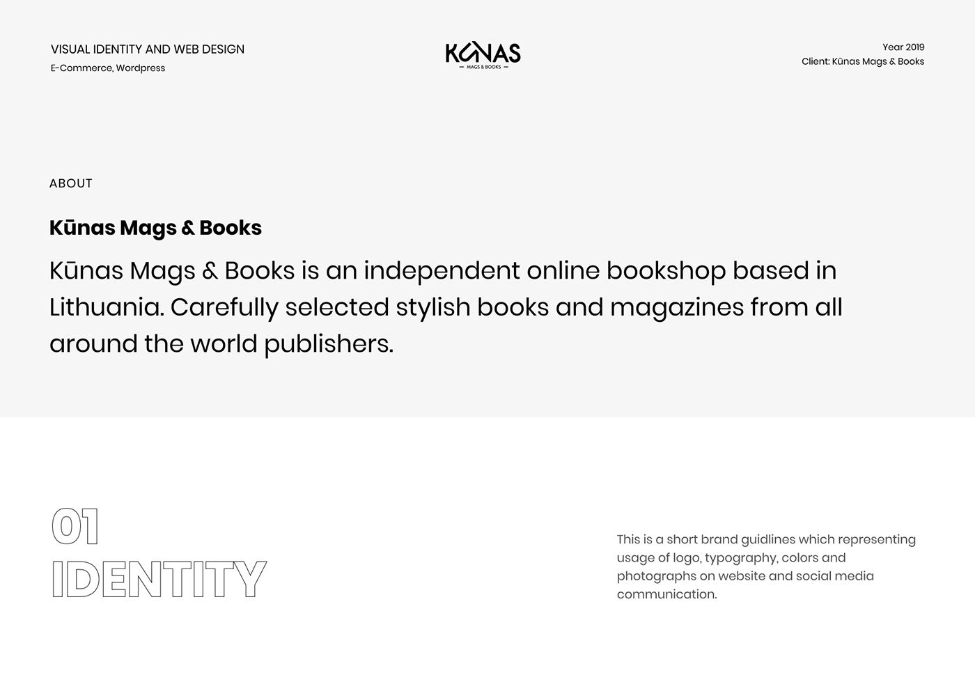 books Bookstore branding  Ecommerce styleguide UI ux visual identity Webdesign wordpress
