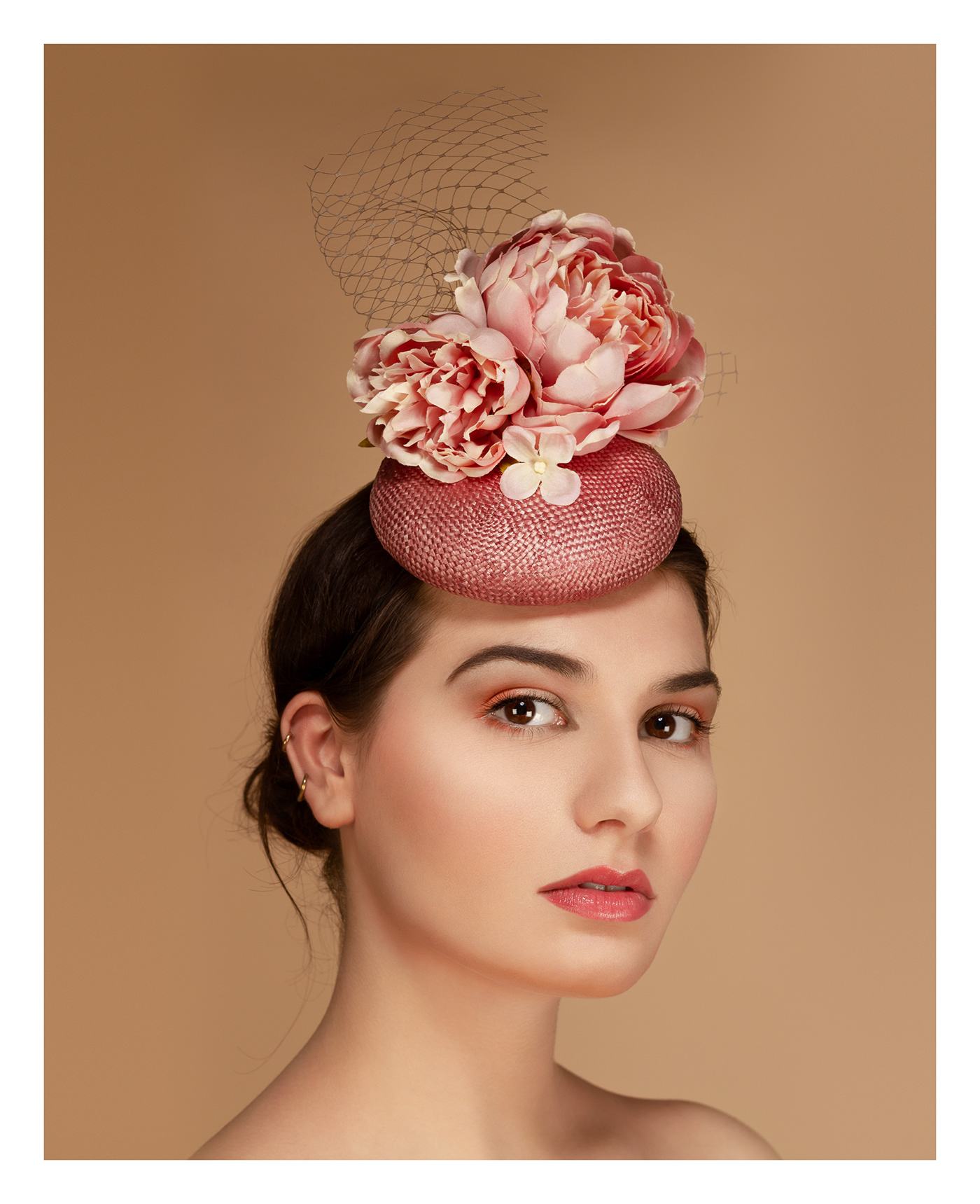 beauty Fashion  headwear Hats couture bespoke pastel spring