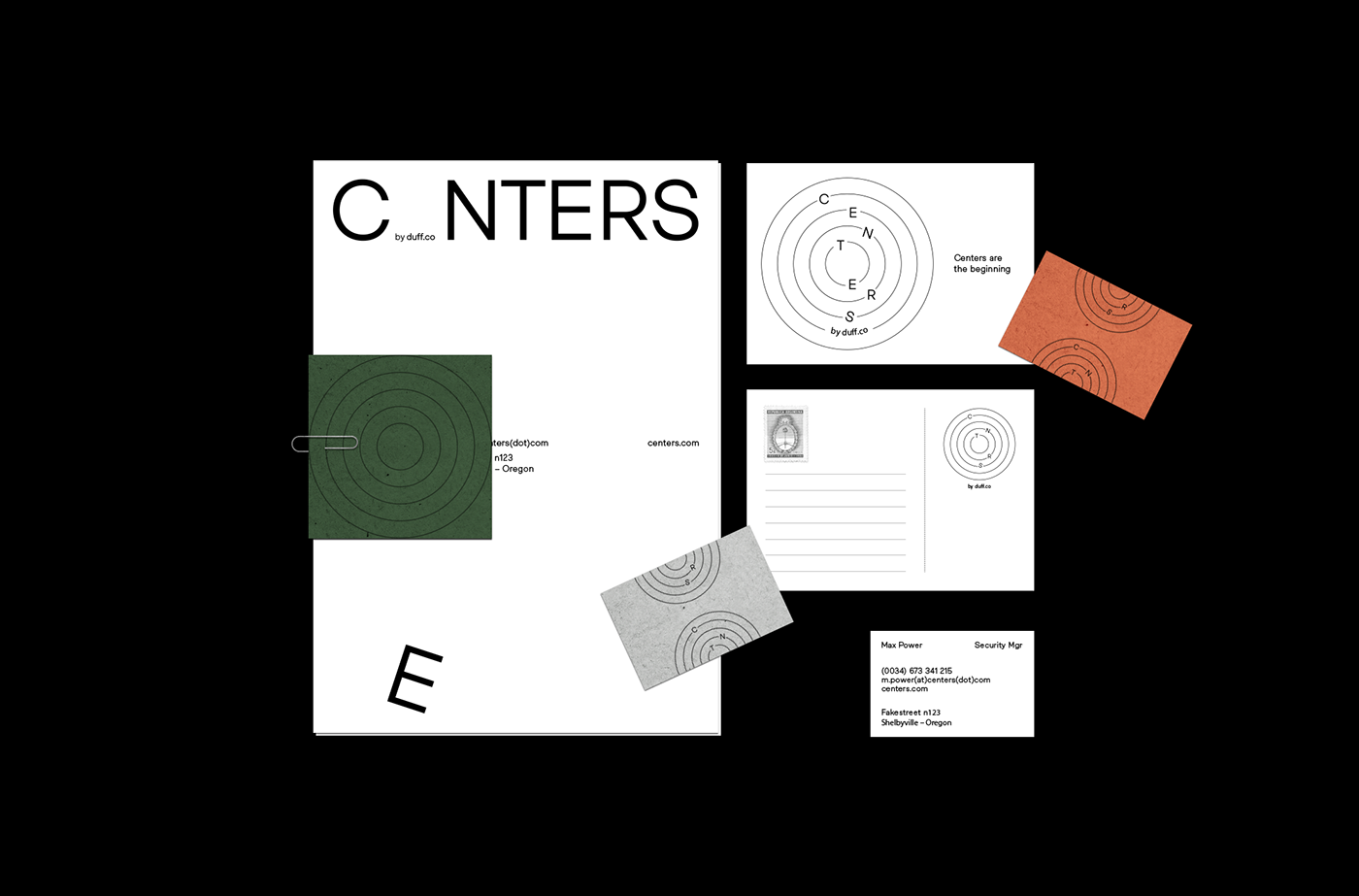 brand branding  cards circles color design graphic logo Stationery identity
