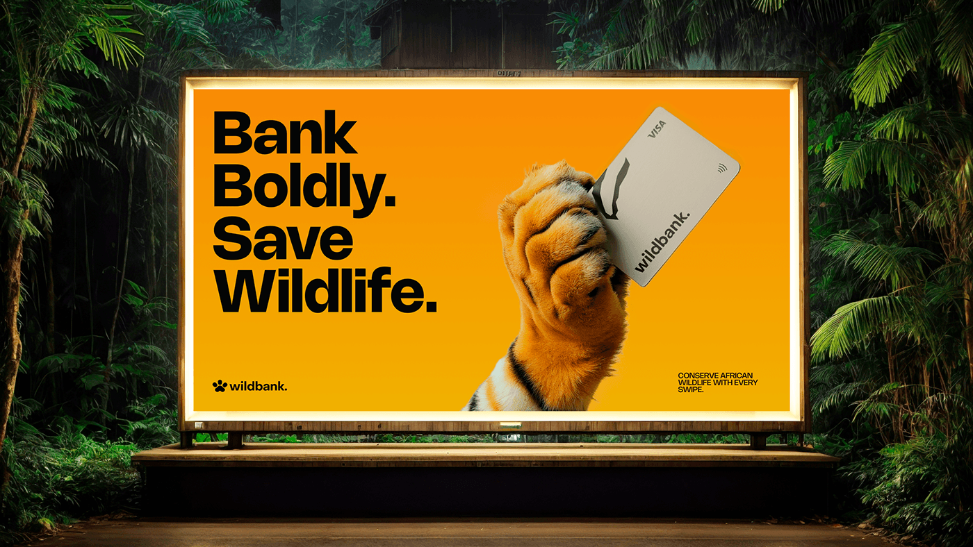 Wildbank billboard design