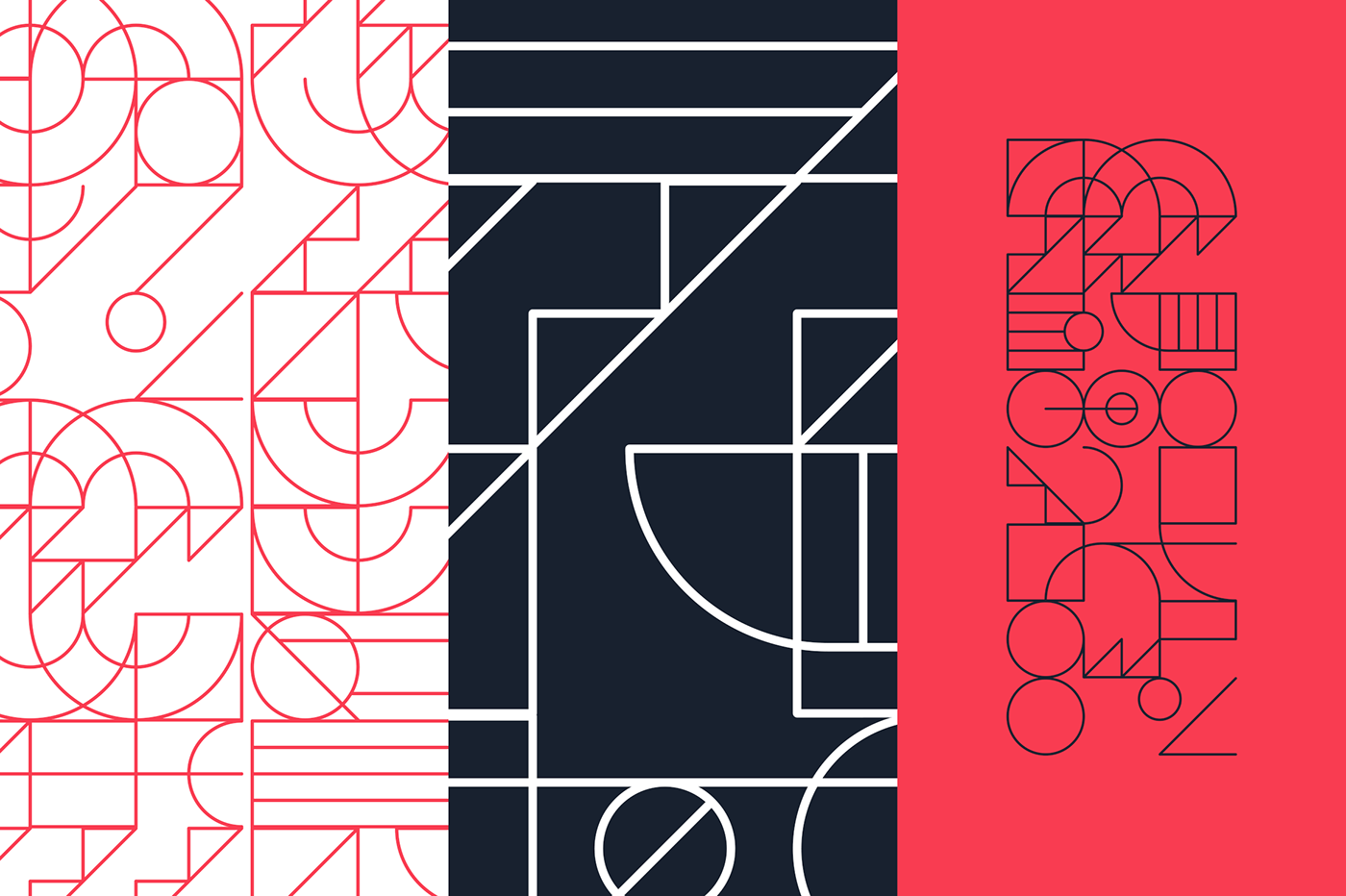 free freebie Typeface sans serif download font typography   creative pattern mosaic