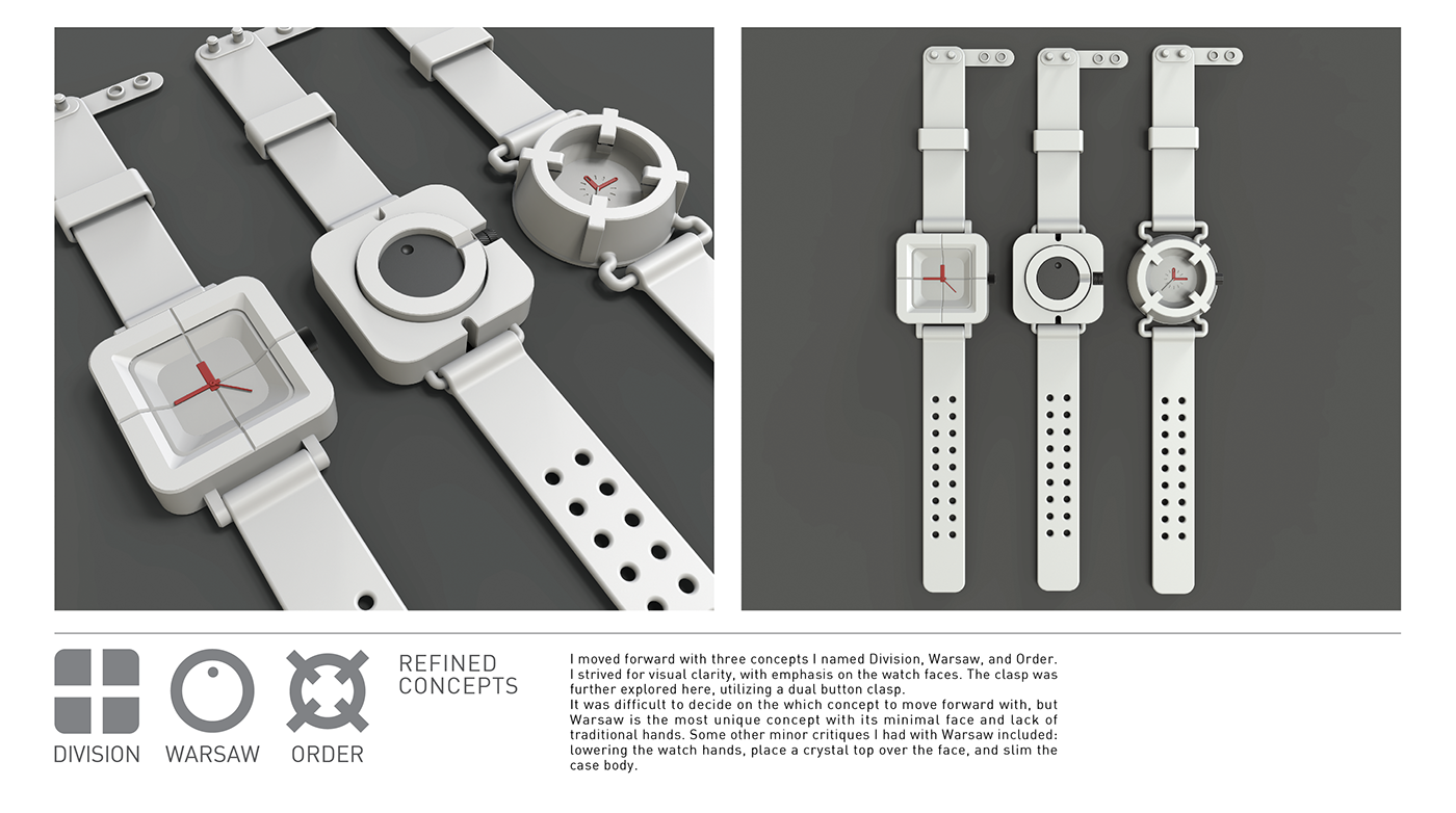 wristwatch watch men's watch id sketch joy division post-modern Chronograph time steel rendering