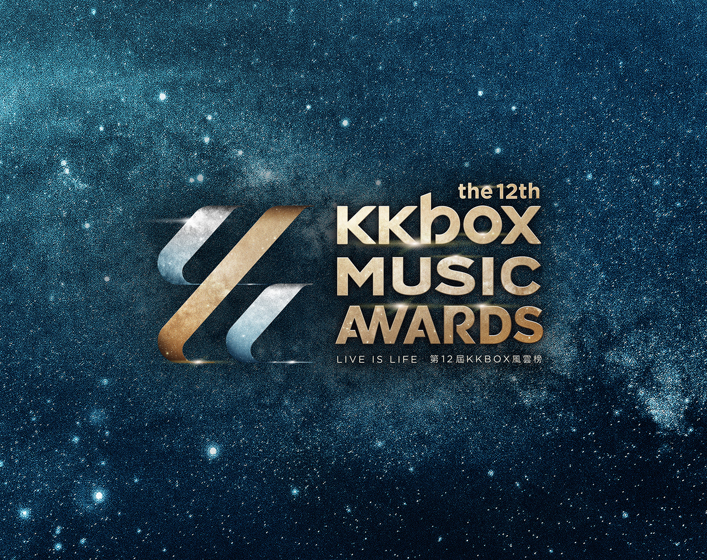 music Awards KKBOX festival live graphic design  taiwan branding 