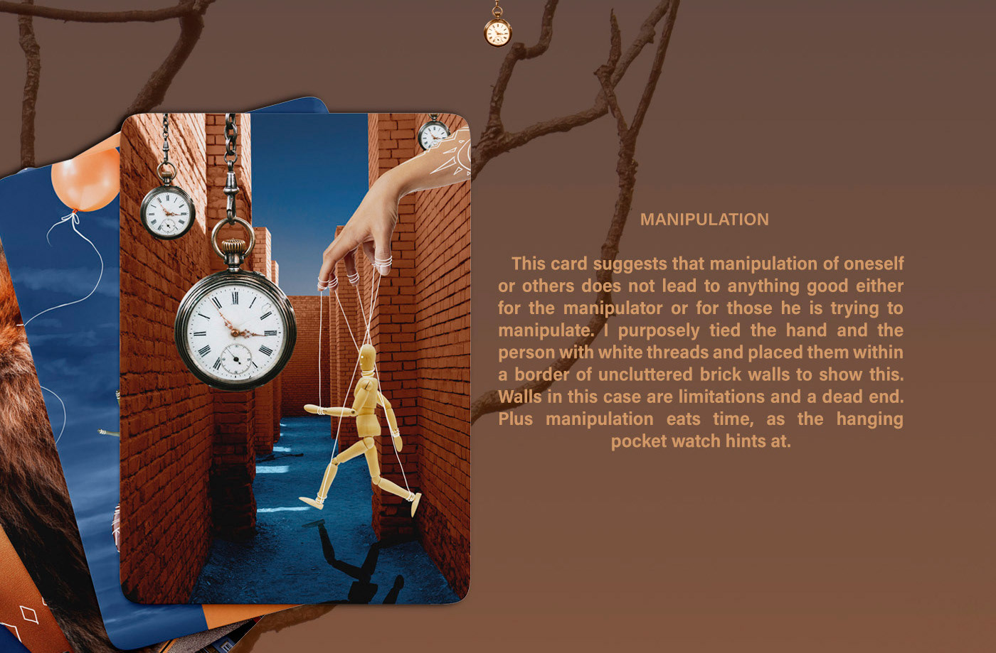 associative card metaphorical abstract coaching collage Digital Art  psychology surrealism ILLUSTRATION 