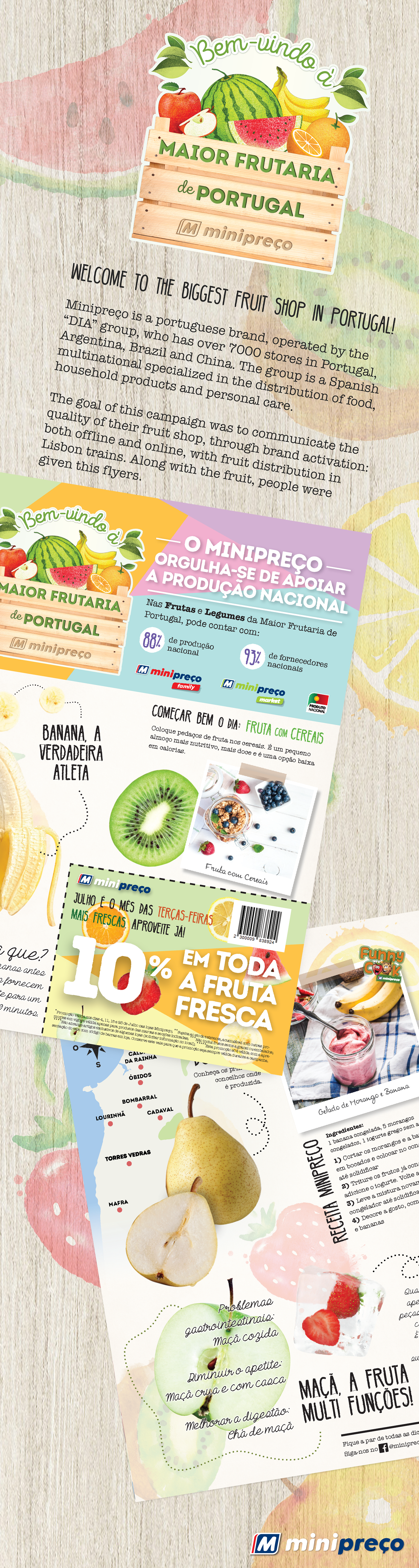 minipreço Fruit Supermarket Retail supermercado