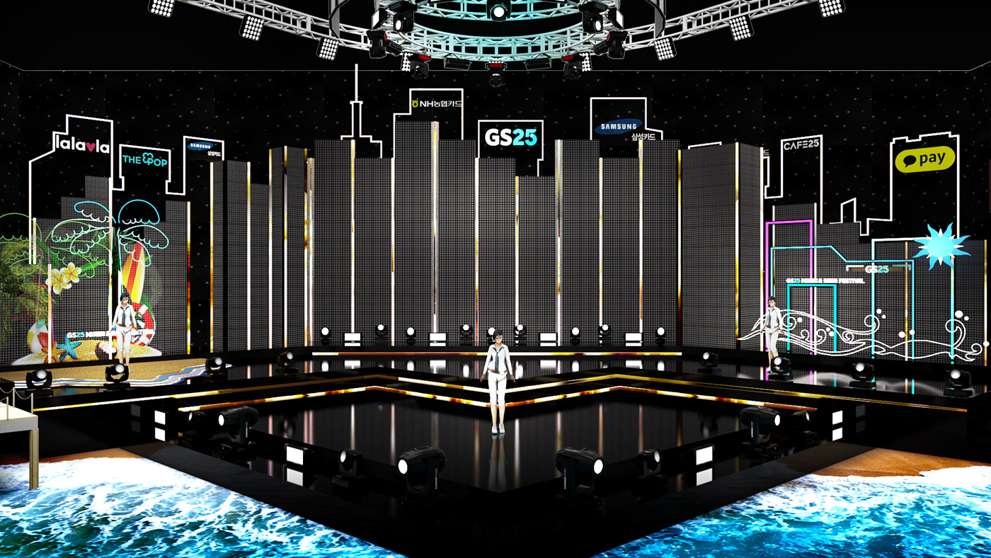 stagedesign productiondesign scenography art direction  GS25 Coronavirus COVID19 무대디자인