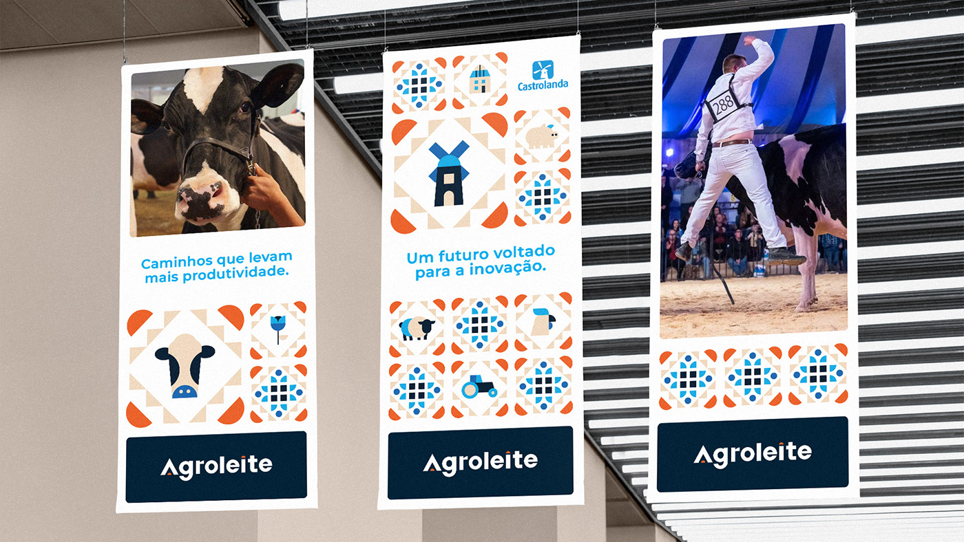 brand identity Dairy dutch farm identidade visual identity leite Logotipo Logotype pictogram