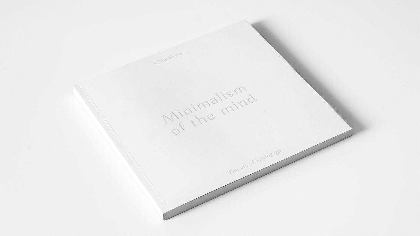 editorial Layout print book InDesign Minimalism minimalist typography   Wellness minimal