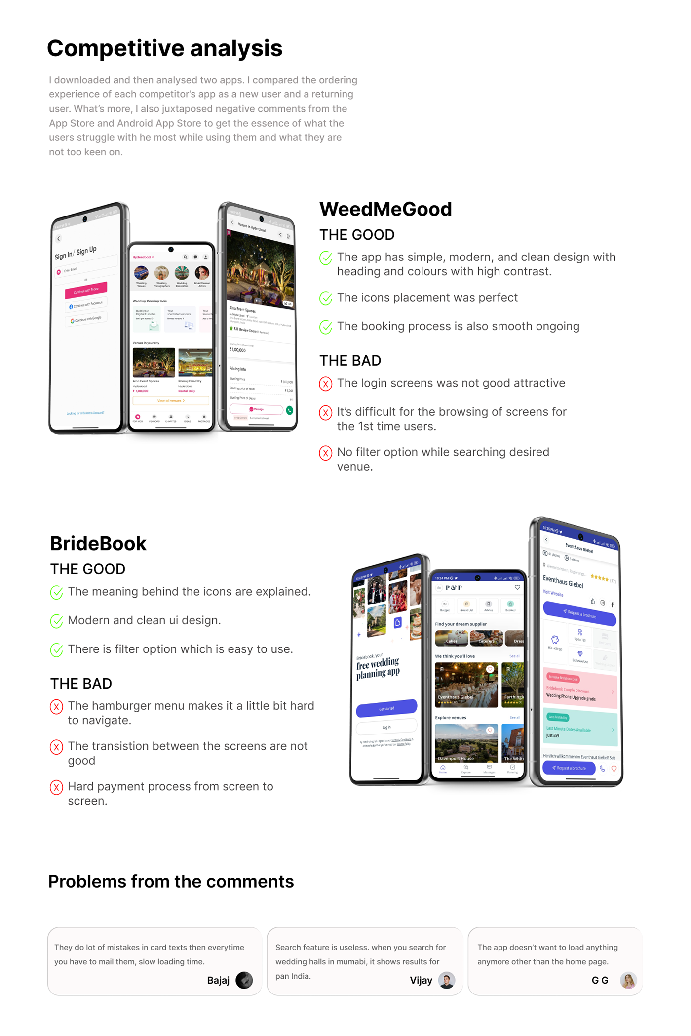 User research mobile app design ui ux wireframes product design  user journey venue Booking design app design