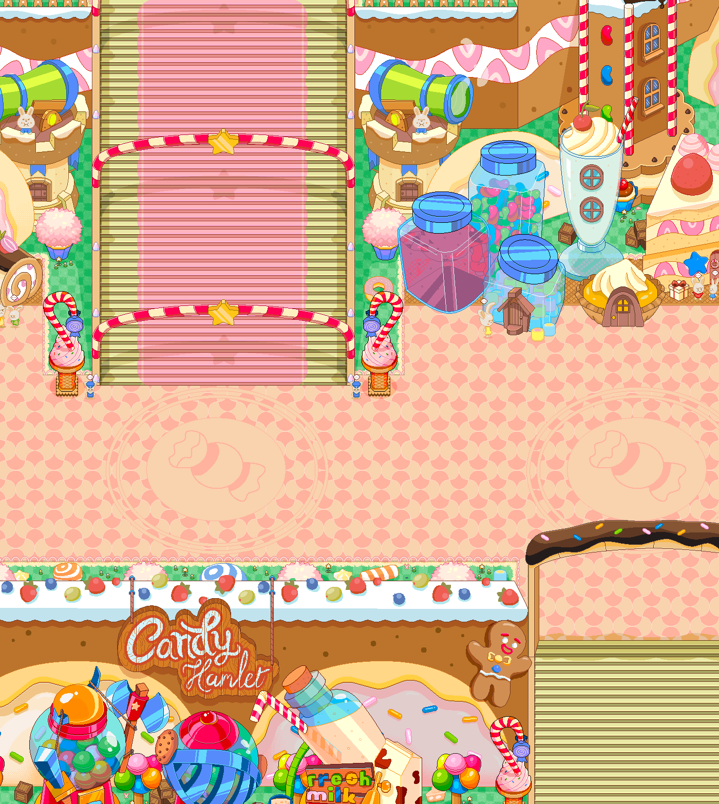 bunny cake Candy cookie duck pixel pixelart Sweets