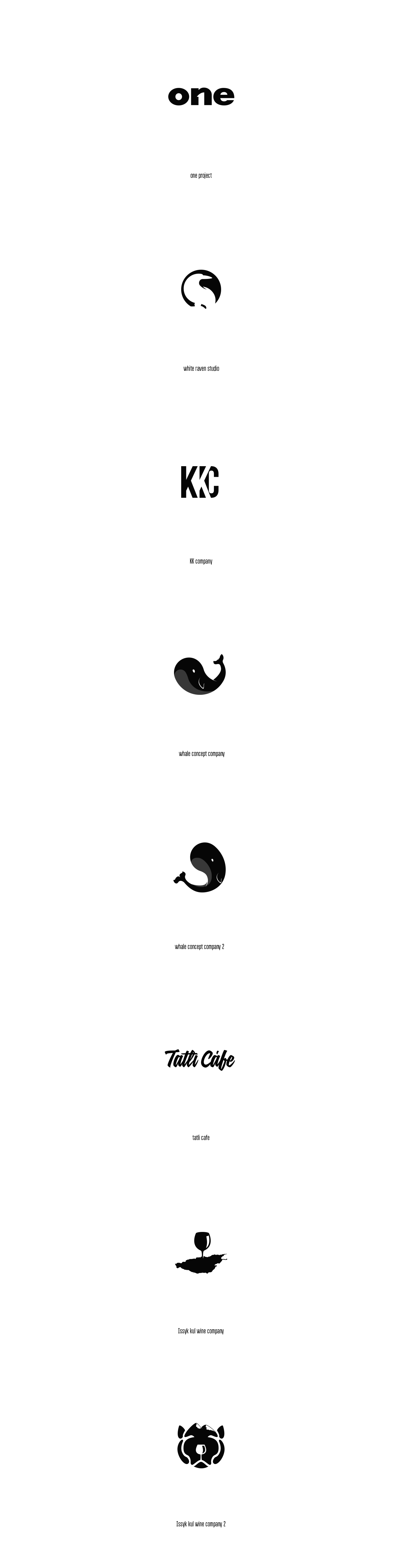 logo Black&white Minimalism identity logos logo collection type logo mark Logotype Icon brandmark creative