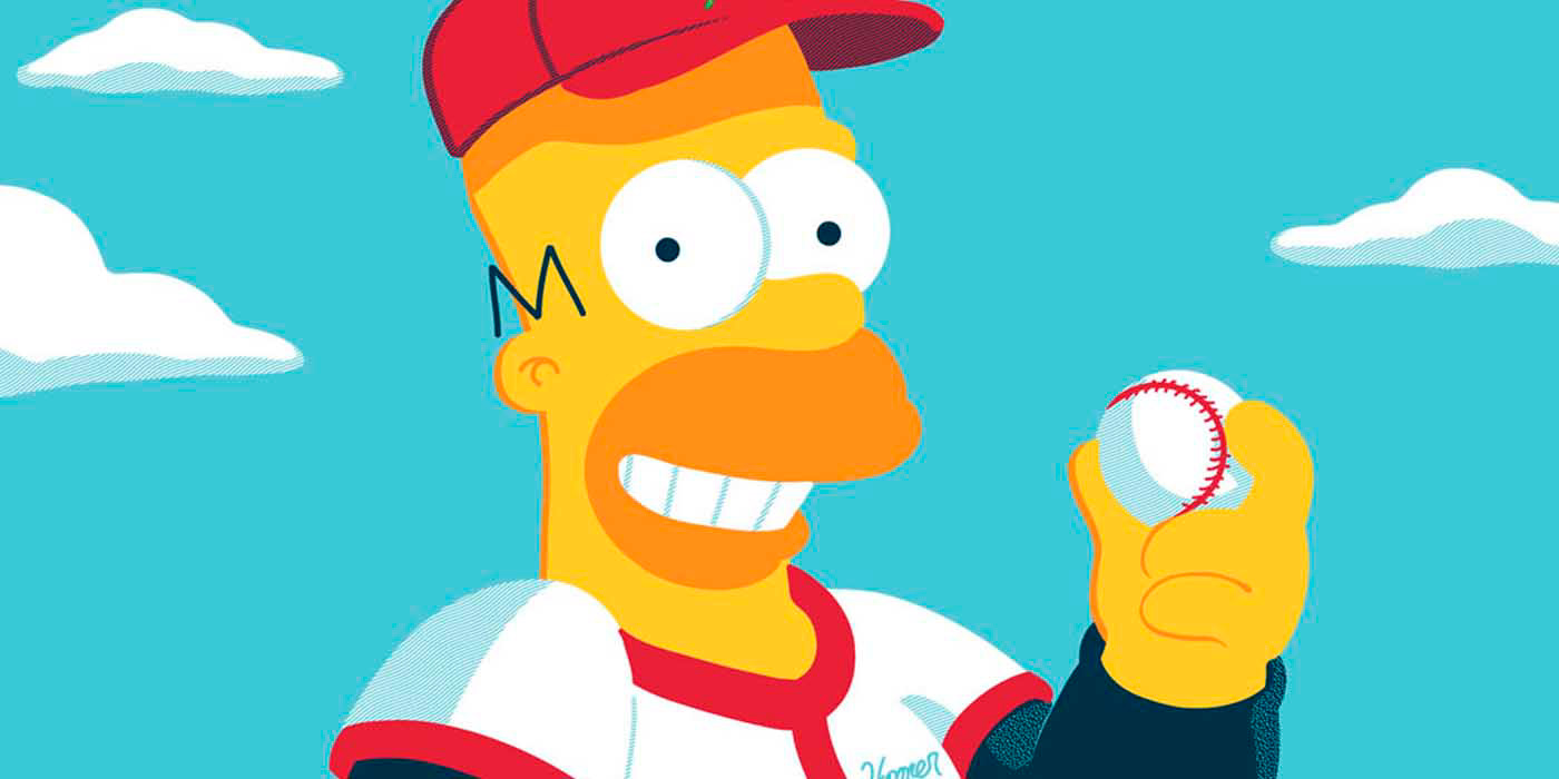 Character Homer homer simpson poster Poster Design simpsons television the simpsons typography   vector