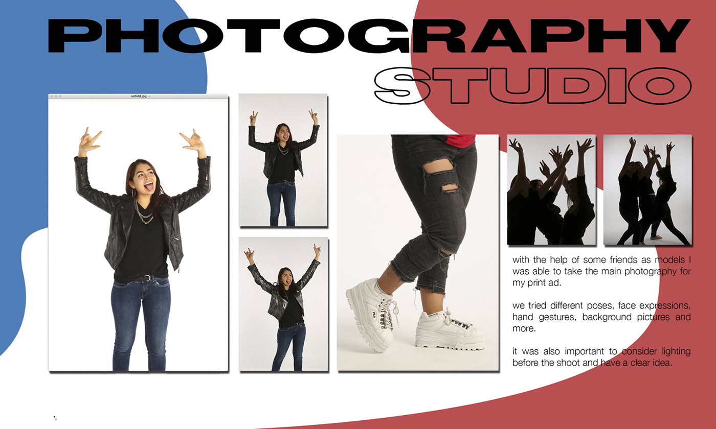 Advertising  Creative Skills fila Photography  photoshop print print ad trailblazers UAL