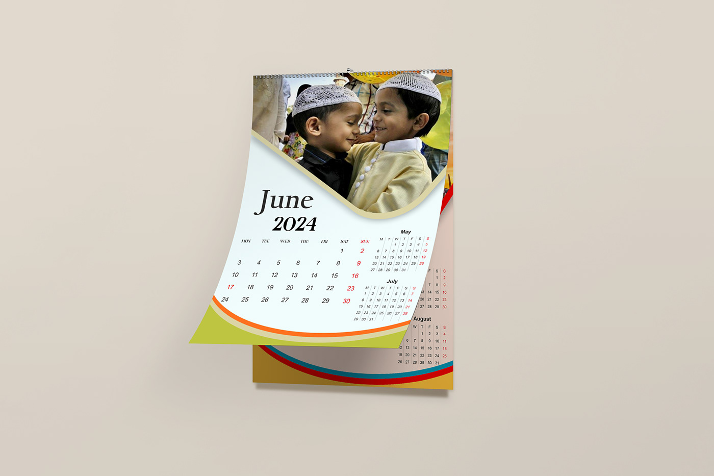 Calender design Graphic Designer Calender Design print InDesign calender 2024 2024 calendar wallcalendar