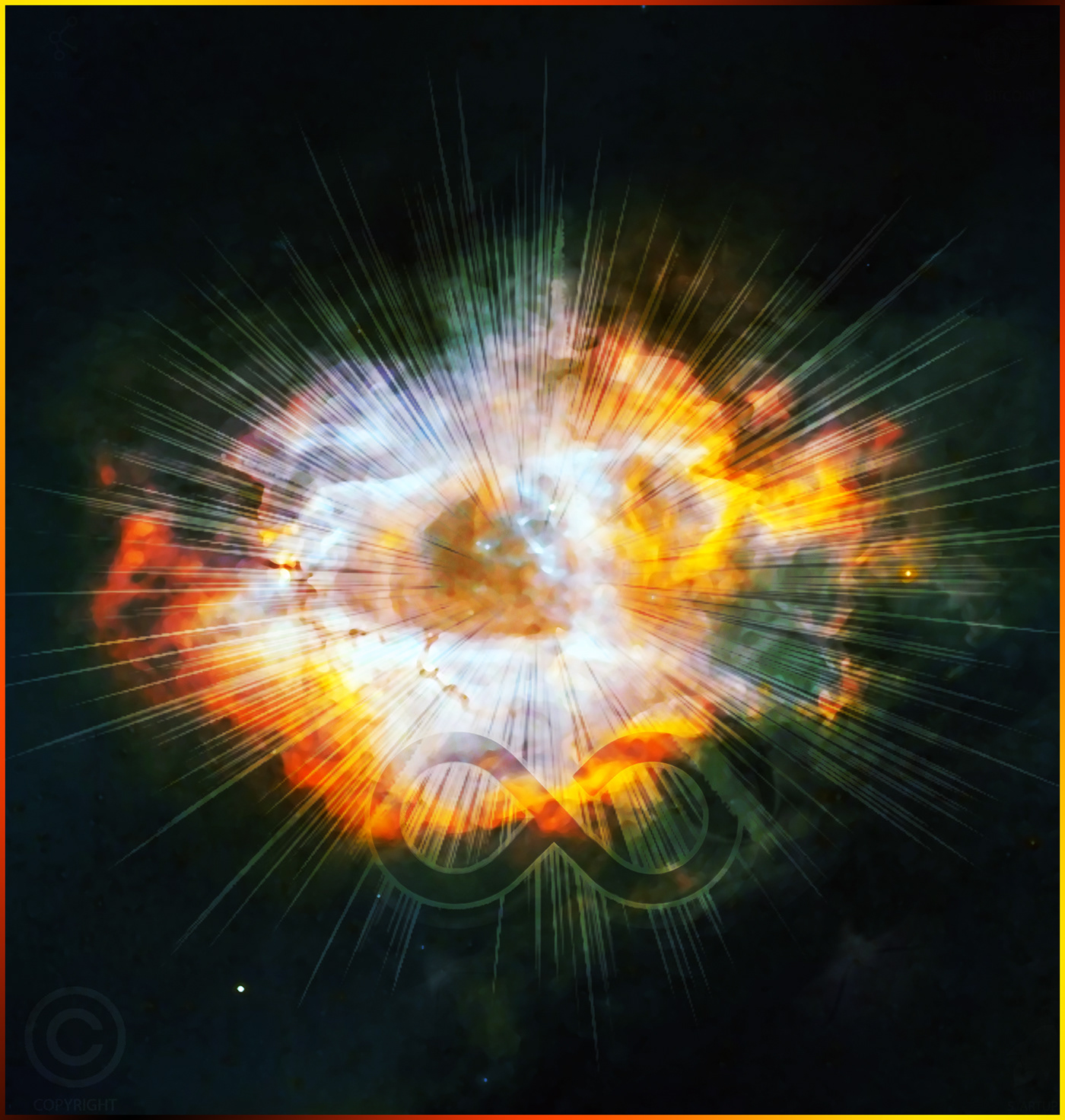 cosmos cosmic logo brand cryptocurrency celestial galaxy eclipse