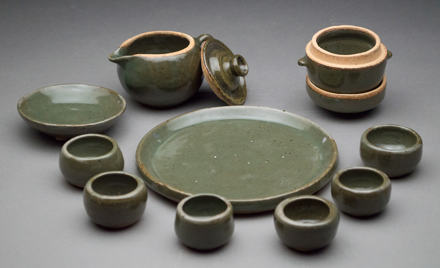 ceramics  stoneware TEA SET