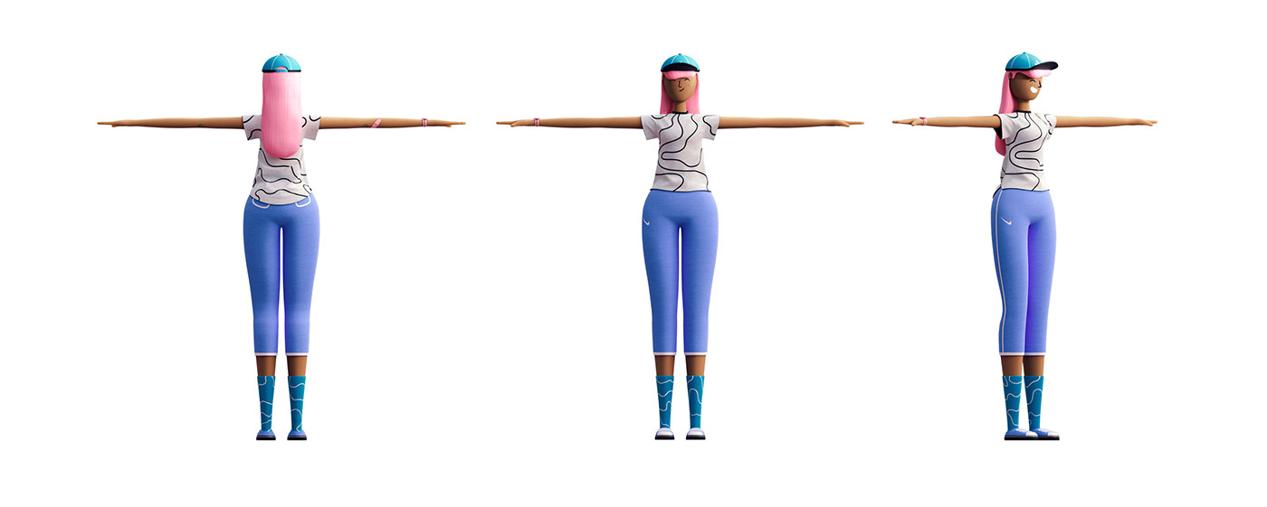 2D 3D animation  Character color design ILLUSTRATION  ride