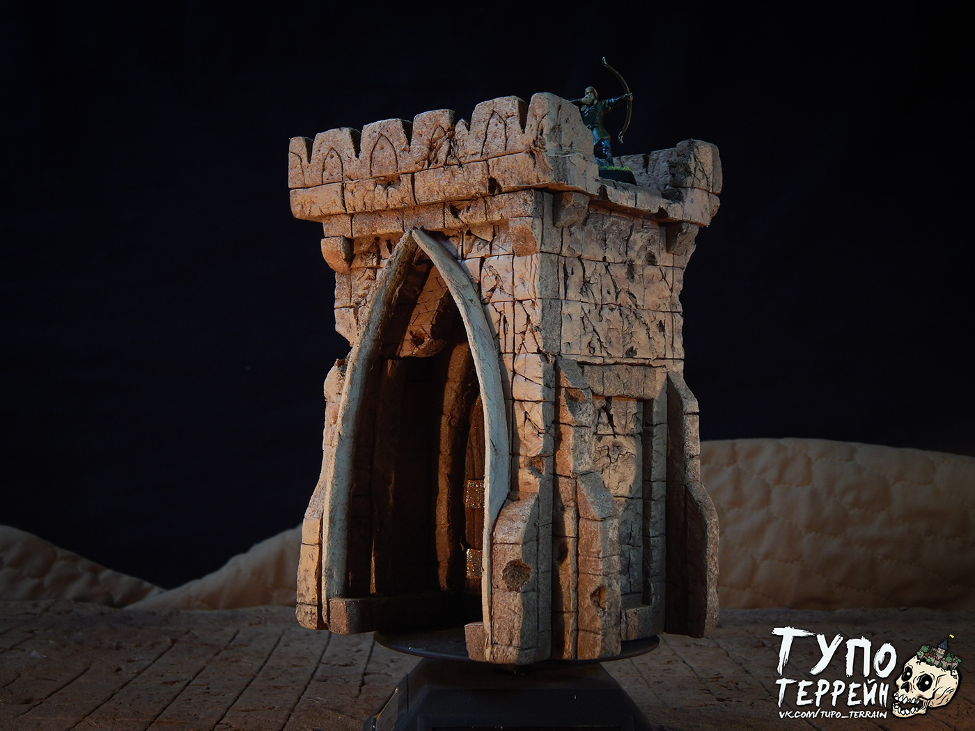 arabic caravan Castle crafts   dnd Dungeons and Dragons fantasy handmade medieval rpg