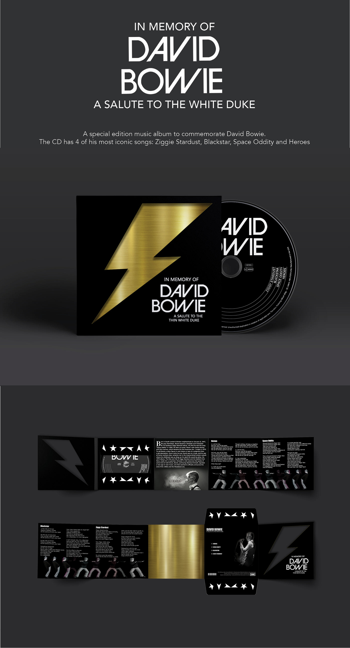 album cover Album Cover Design Album design Cd Album david bowie music album