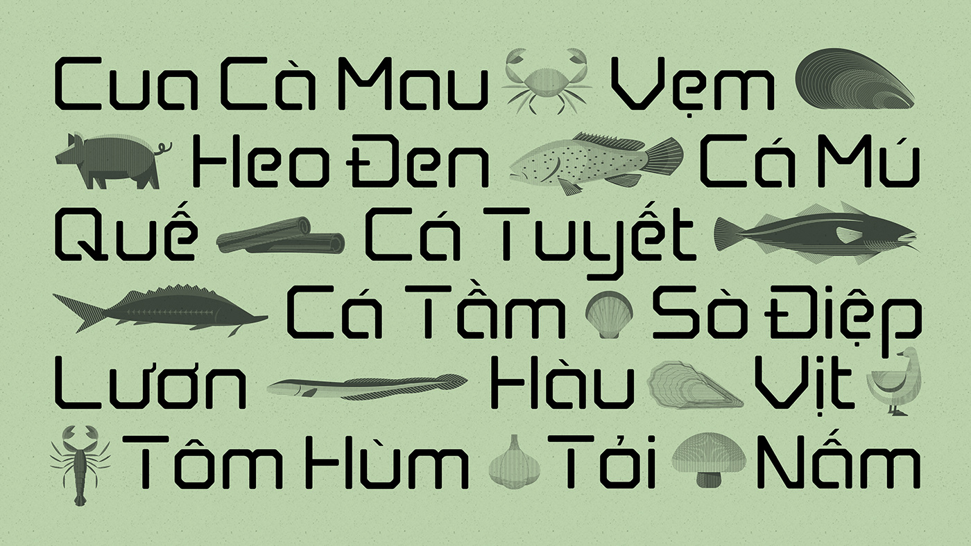 bamboo culture logo vietnam visual identity restaurant