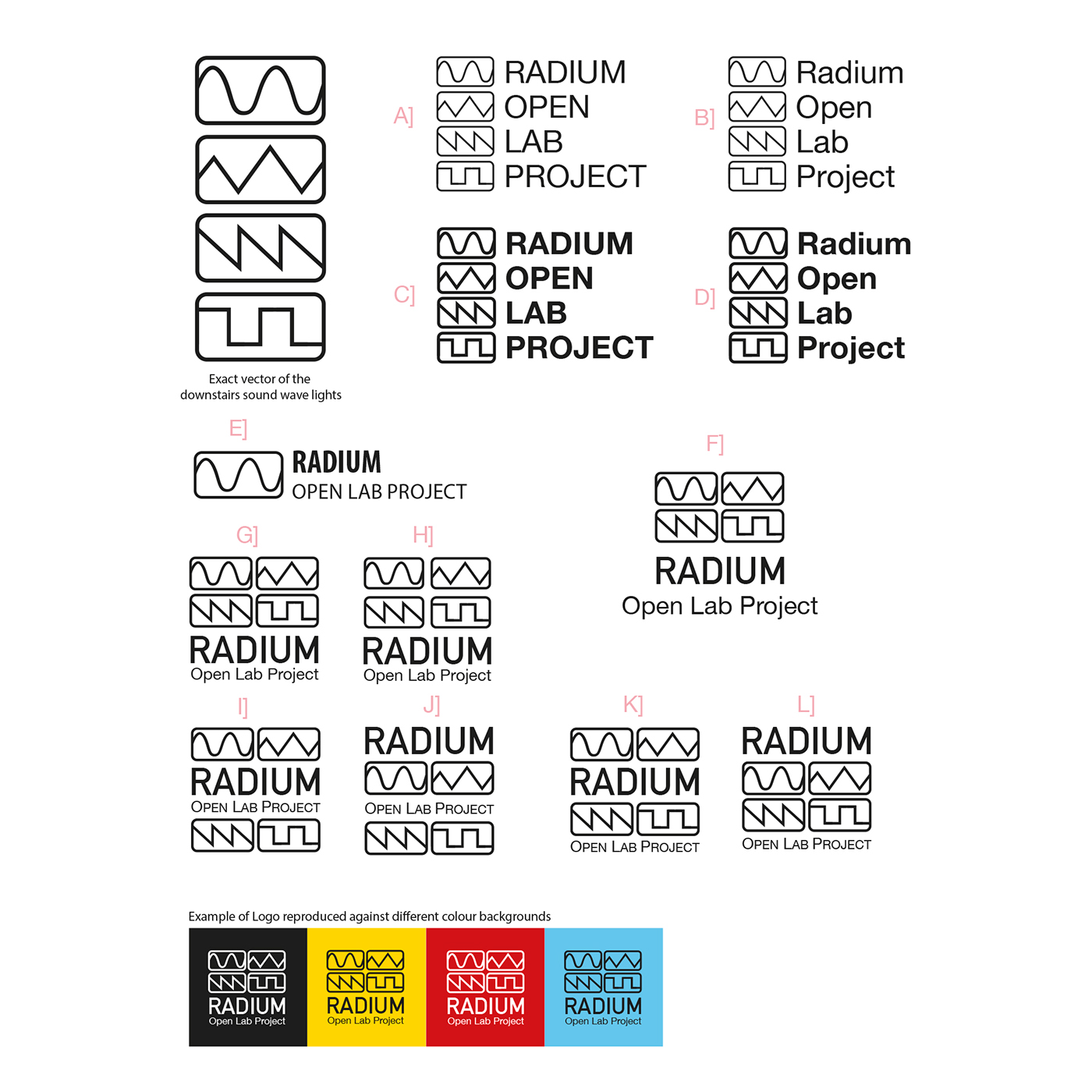 openlab radium Audio design graphic product scientific fairy mech print