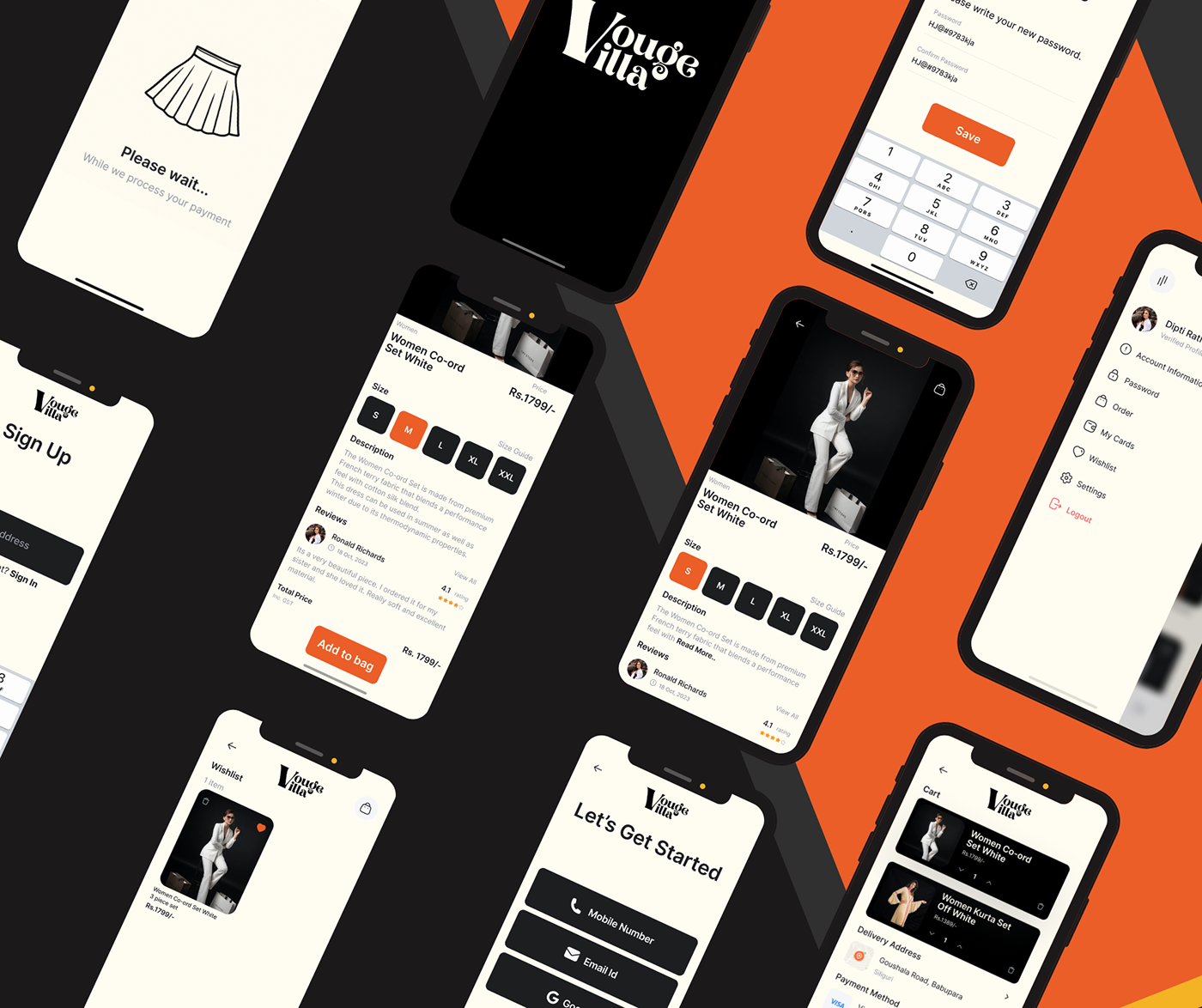uiux ux app UI Ecommerce Shopping shopping app Figma