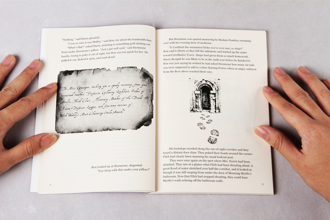 Project harry potter harrypotter book novel redesign lineart line scream Castle chamber secrets publication