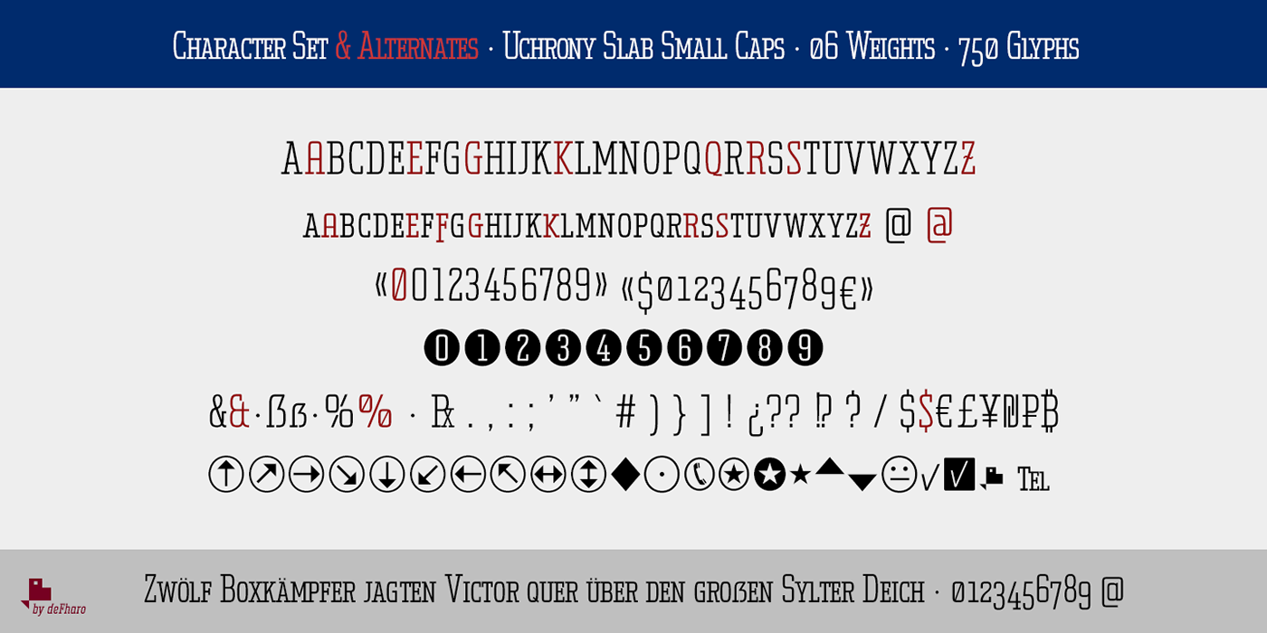 brand identity Display logos open type Poster Design slab-serif small caps type design Typeface typography  