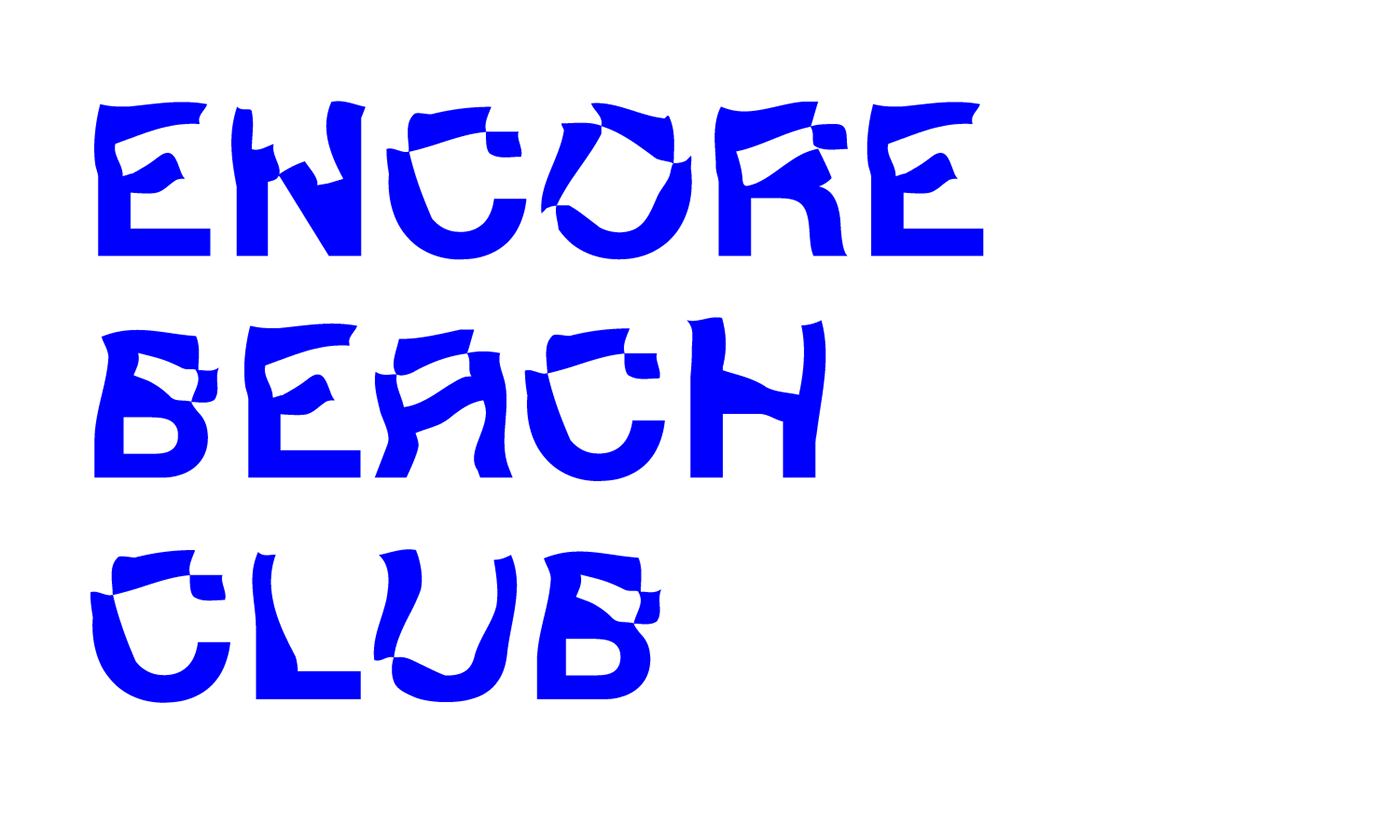 Encore Beach Club Identity on Behance