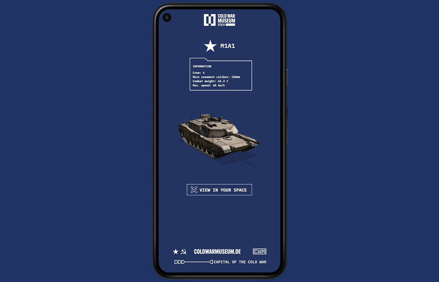 augmented reality webar interactive 3D Coldwar Tank Vehicle marketing   Socialmedia Advertising 