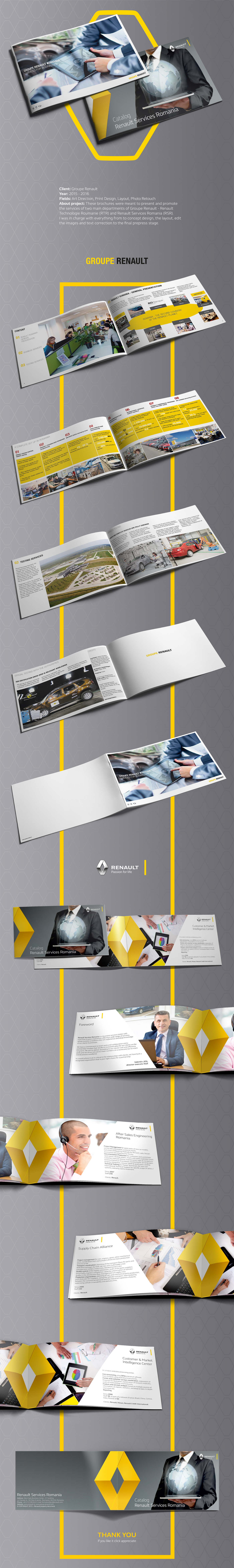 brochure renault corporate creative Landscape