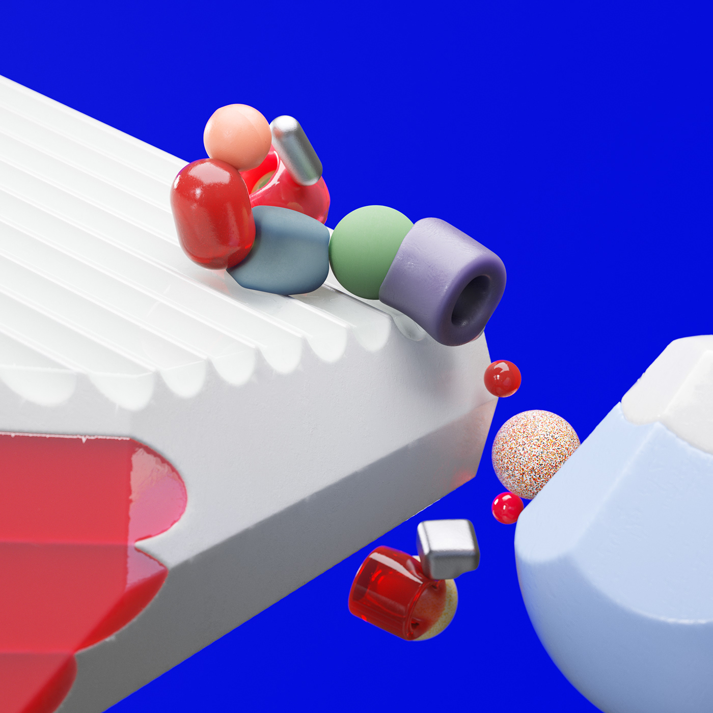 3D design animation  Webdesign Website CGI redshift cinema4d octane