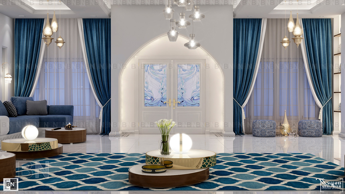 interior design  design MAJLIS islamic arabic 3dsmax vray