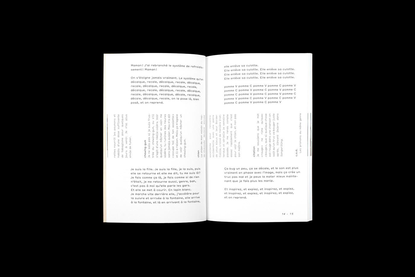 book graphic design  Layout typography   minimalist