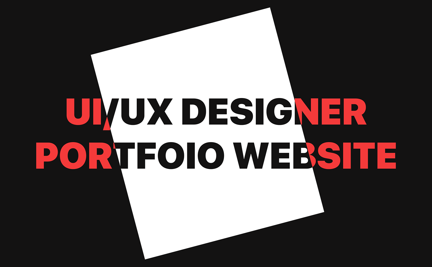 design portfolio UI/UX Webdesign Website