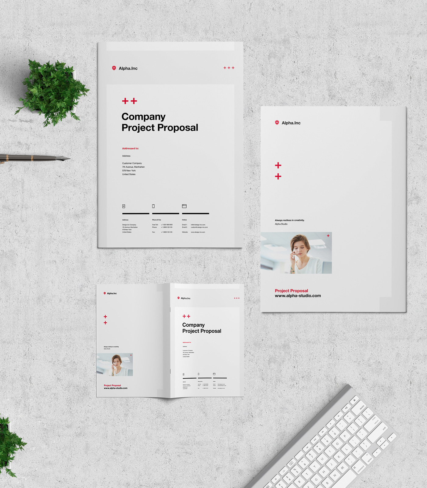 Proposal template design Estimation Office mac word Project company Web