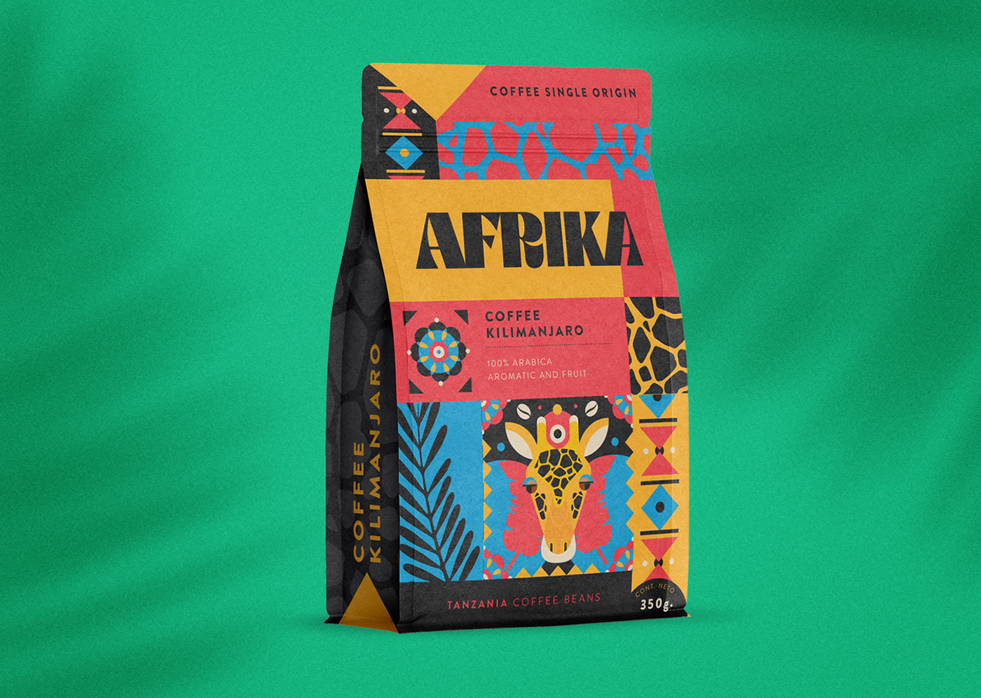 africa Coffee design diseño gráfico package package design  Packaging packaging design packagingdesign product