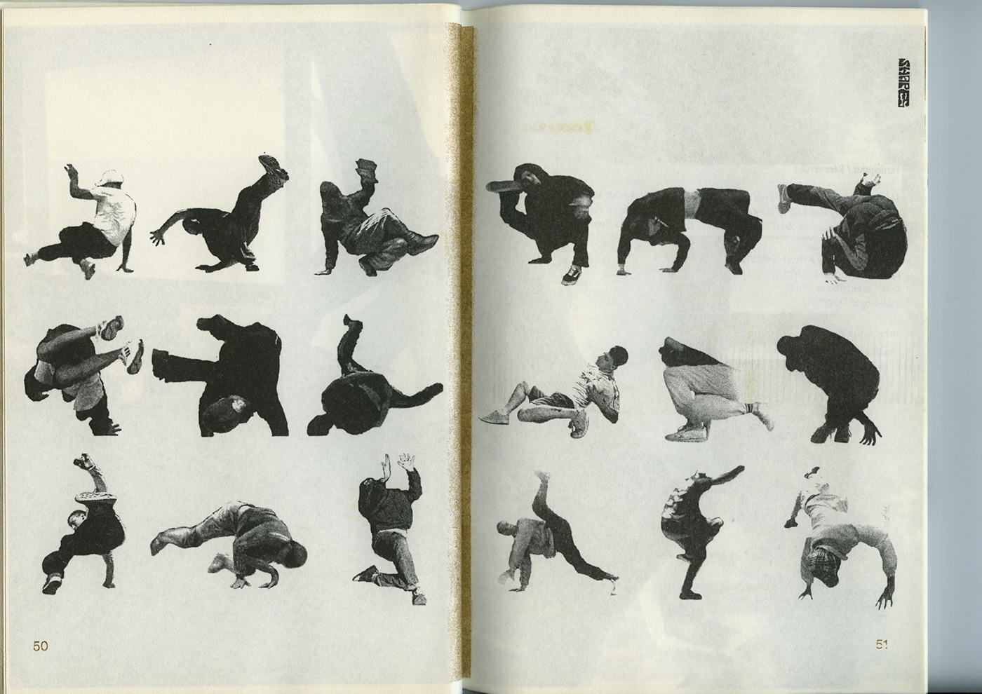 Riso bboying breakdance DANCE   hip hop Archive screenshot risograph Zine  editorial